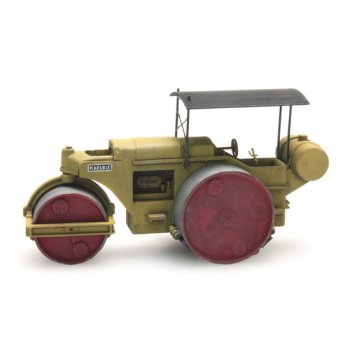 Kaelble Straßenwalze - gelb