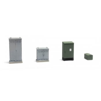 Schaltkästen Bahnübergang