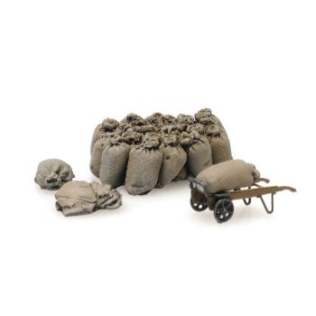 Bahnladegut Jutesäcke + Karre