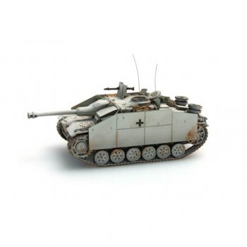 Wehrmacht Sturmgeschütz III Ausf G Saukopf 1944 Gelb-Wintertarnung