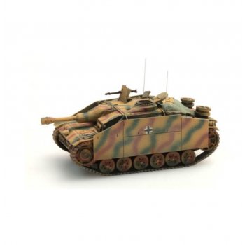 Wehrmacht Sturmgeschütz III Ausf G Sturmhaubitze Tarnung