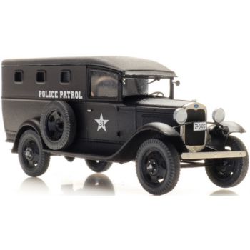 Ford Model AA, Streifenwagen POLICE PATROL, Polizei U.S.A.