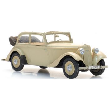 Adler Trumpf Junior Cabrio, offenes Verdeck