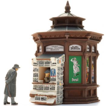 Klassischer Zeitungskiosk