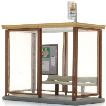 Bushaltestelle Belgien