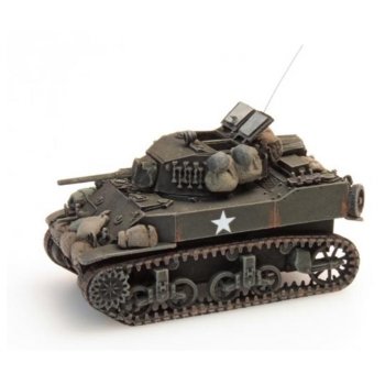 US Army M5A1 Stuart Light Tank bepackt m. Zubehör 2