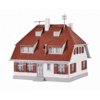 Einfamilienhaus Bergwald - Bausatz, L 10 x B 9 X H 11 cm