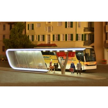 Haltestation inkl. LED Beleuchtung passend zu 49006, Funktionsbausatz