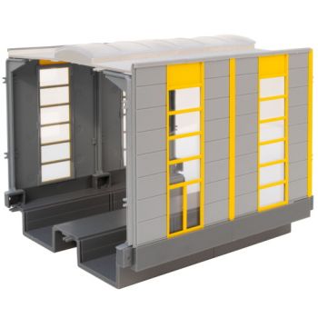 Erweiterungs-Set für Wartungshalle GleisBau 29252, modern, Bausatz mit Wartungs- und Reparaturgrube, Wandelement L 14 x B 14 x H 9 cm