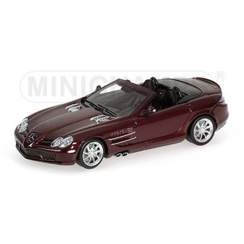 Mercedes-Benz SLR Roadster 2007, rotmetallic