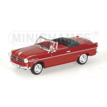 Borgward Isabella Cabriolet, Baujahr 159, dunkelrot