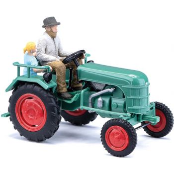 Kramer KL 11 Traktor mit Bauer und Kind, Baujahr 1953