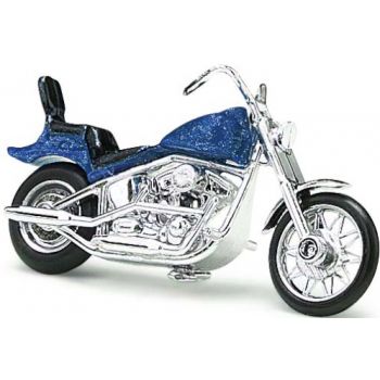 US-Motorrad, blaumetallic