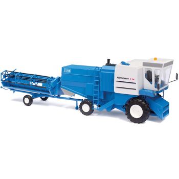 Mähdrescher Fortschritt E514, blau/rot, Baujahr 1982