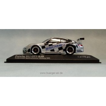 Porsche 911 GT3 RSR, Minichamps Sondermodell, Spielwarenmesse 2009