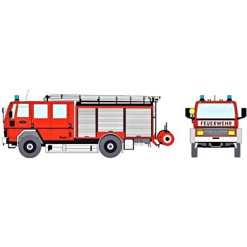 Ford Cargo 1320, Ziegler LF16, Ford Werkfeuerwehr Köln-Niehl