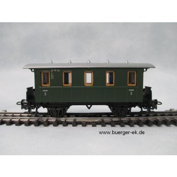 Personenwagen, 2-achsig, grün