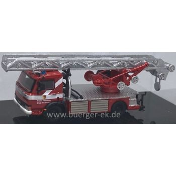 Magirus Deutz 90 M 5 Zeta Facelift-Ausführung, Drehleiter DL 18, Feuerwehr Heilsbronn, Bayern