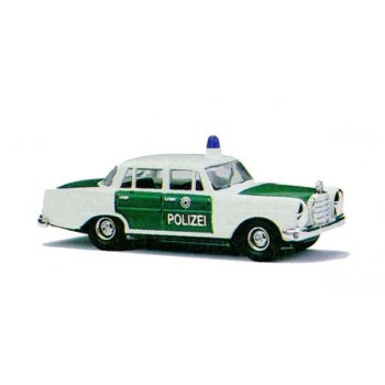 Mercedes-Benz 220 der POLIZEI, weiß/grün