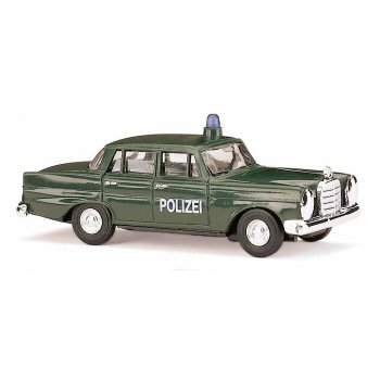 Mercedes-Benz 220 der POLIZEI, dunkelgrün