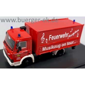 Magirus Deutz 90 M 5 Zeta, Gerätewagen GW, Feuerwehr Netphen - Musikzug on tour