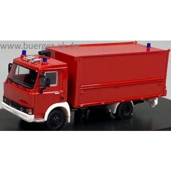 Magirus Deutz 90 M 5 Zeta, GW Öl,  Feuerwehr in neutraler Ausführung in feuerrot RAL 3000