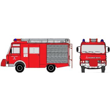 Magirus Deutz 90M5 Zeta, LF8,  Feuerwehr Stadt Varel, Niedersachsen