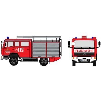 Mercedes-Benz 917 AF - LF 8/6, Aufbau Ziegler, Feuerwehr Aachen CBRN-Zug, Nordrhein-Westfalen