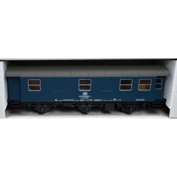 Bauzugwagen der DB, Woh-Schlafwagen, 3achsig, Wagen-Nr. 608099-24837-9, blaugrün, Märklin Sammlermodell
