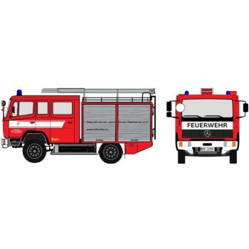 Mercedes-Benz 917 AF - LF 8/6, Aufbau Ziegler, Feuerwehr Sindelfingen, Baden-Württemberg