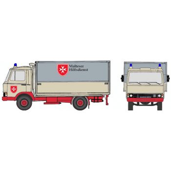 Magirus Deutz 90M5 Zeta, Gerätewagen GW - Malteser Hilfsdienst