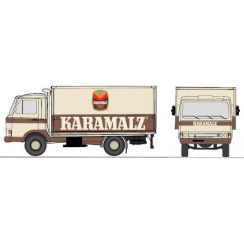 Magirus Deutz 90M5 Zeta mit Ewers Getränkeaufbau, Verteilerfahrzeug KARAMALZ