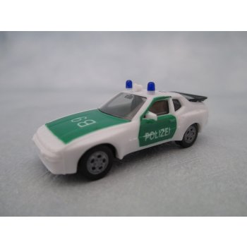 Porsche 944 mit Spoiler, POLIZEI, grün/weiß 