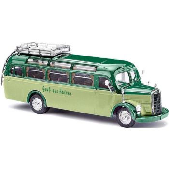 Mercedes-Benz O 3500 Reisebus, Gruß aus Halver, Baujahr 1949