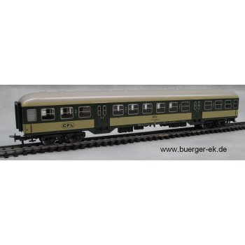 Nahverkehrswagen CFL, 2.Klasse, 4achsig, grün/beige,