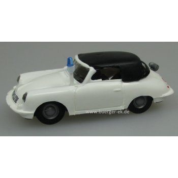 Porsche 356 mit geschlossenem Verkeck, Holländische AUTOBAHNPOLIZEI, Rijkspolitie