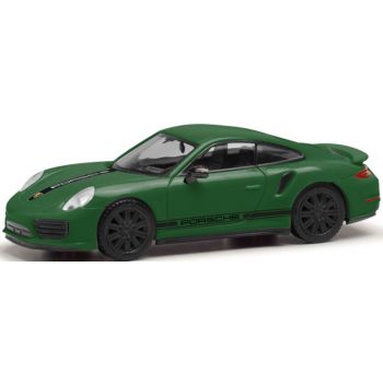 Porsche 911 (991) Turbo, verde british racing green