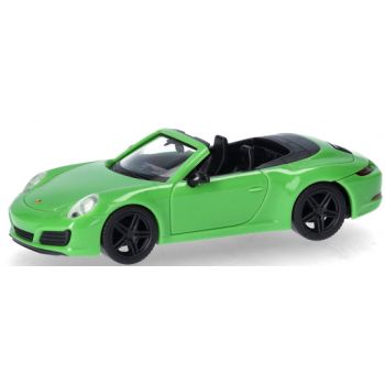 Porsche 911 (991) Carrera 2 Cabrio, lizsardgrün