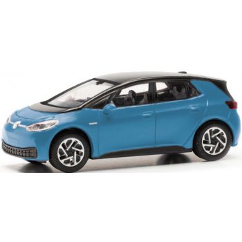 VW ID. 3, solid ocean blue