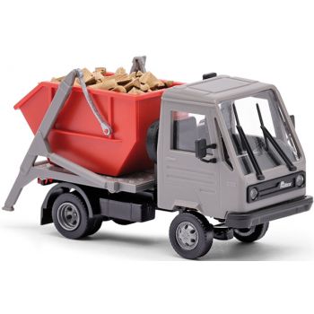 Multicar M26 mit Absetzkipper, Mulde beladen mit Holzscheiten, Baujahr 1991