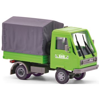 Multicar M26 Pritsche/Plane, RHG, grün, Baujahr 1991