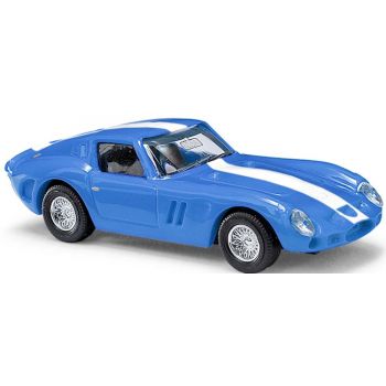 Ferrari 250 GTO, blau mit weißem Streifen, Baujahr 1962