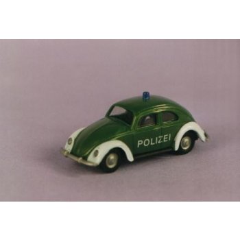 VW Käfer 1200 Brezelfenster, POLIZEI, grün/weiß