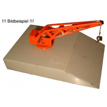 Märklin Laderampe mit beweglichem Kran (429.2), aus Feinbleck, ohne Originalkarton,