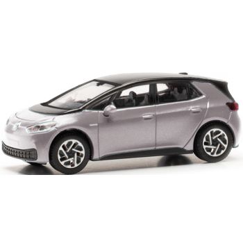 VW ID. 3, scale silver metallic