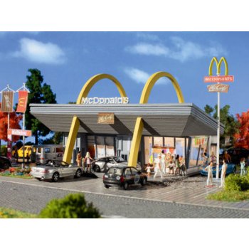 Mc Donald's Restaurant mit Mc Drive, Bausatz