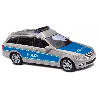 Mercedes-Benz C-Klasse T-Modell Avantgarde, POLIZEI, silber/blau, Baujahr 2007