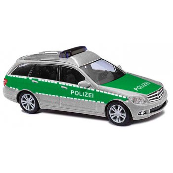 Mercedes-Benz C-Klasse T-Modell Avantgarde, POLIZEI, silber/grün, Baujahr 2007