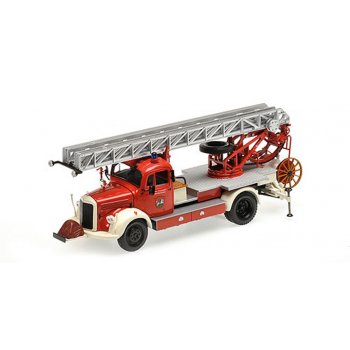 Mercedes-Benz L 3500 DL17, 1950, Feuerwehr Bensheim, mit weißen Kotflügeln