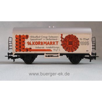 Korbmarkt 1995  16.Korbmarkt Alstadtfest Lichtenfels (wechselseitige Bedruckung)